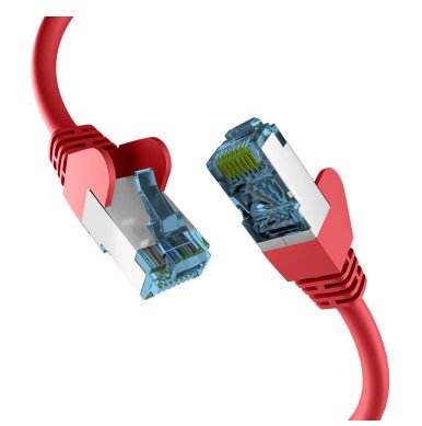 Efb RJ45 Network Cable With CAT.7 Rohcable Red 2M