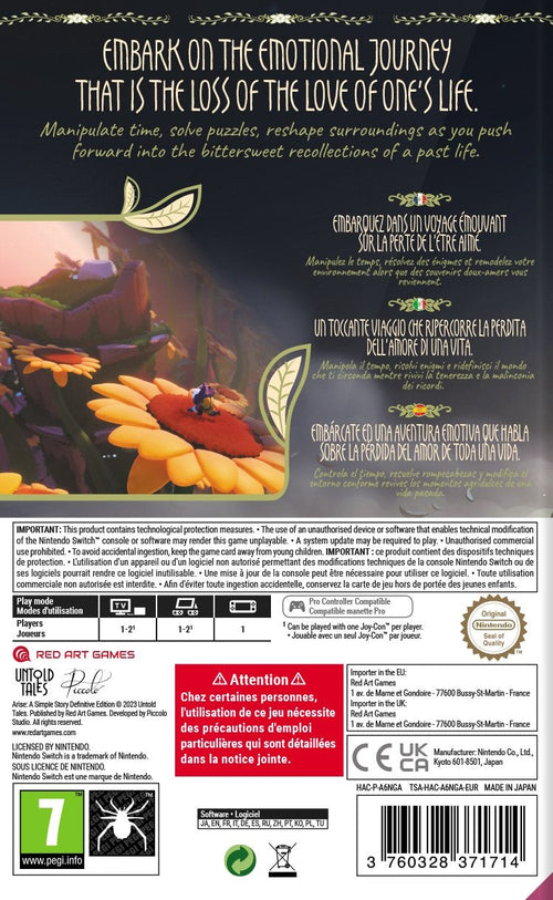 Set Arise - a Single Story Switch — image 1
