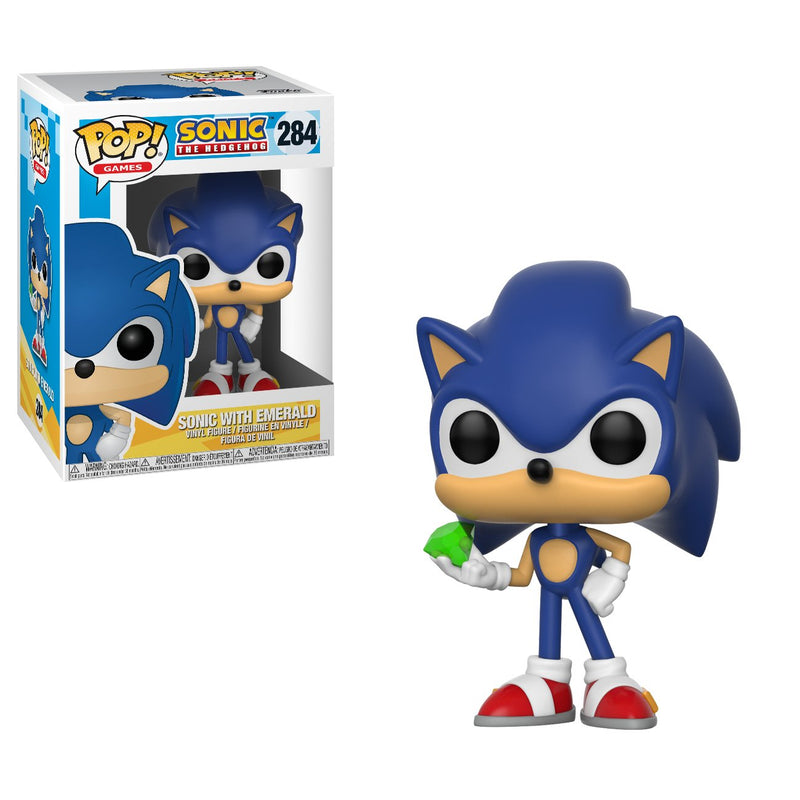 Figura Pop Sonic Con Emerald