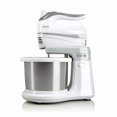 Haeger Blender Reposteria Max. Mixer Pro 500W 5 Velocidades + Turbo 2 Varillas Batidoras 2 Varillas Amasadoras — image 1