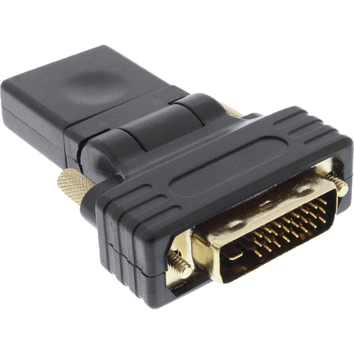 Inline Adapter HDMI a DVI HDMI Female a DVI Male Flexible 4K2K — image 1