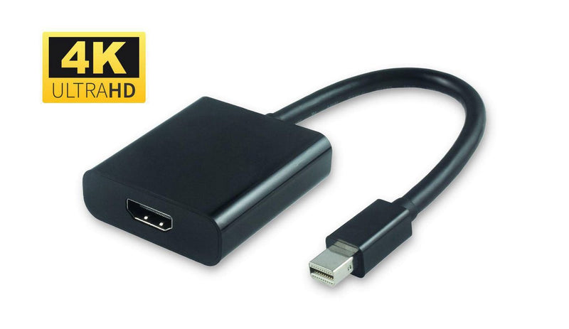 Microconnect MDPHDMI6B Adapter Cable Vídeo 0,2M Mini DisplayPort HDMI Black