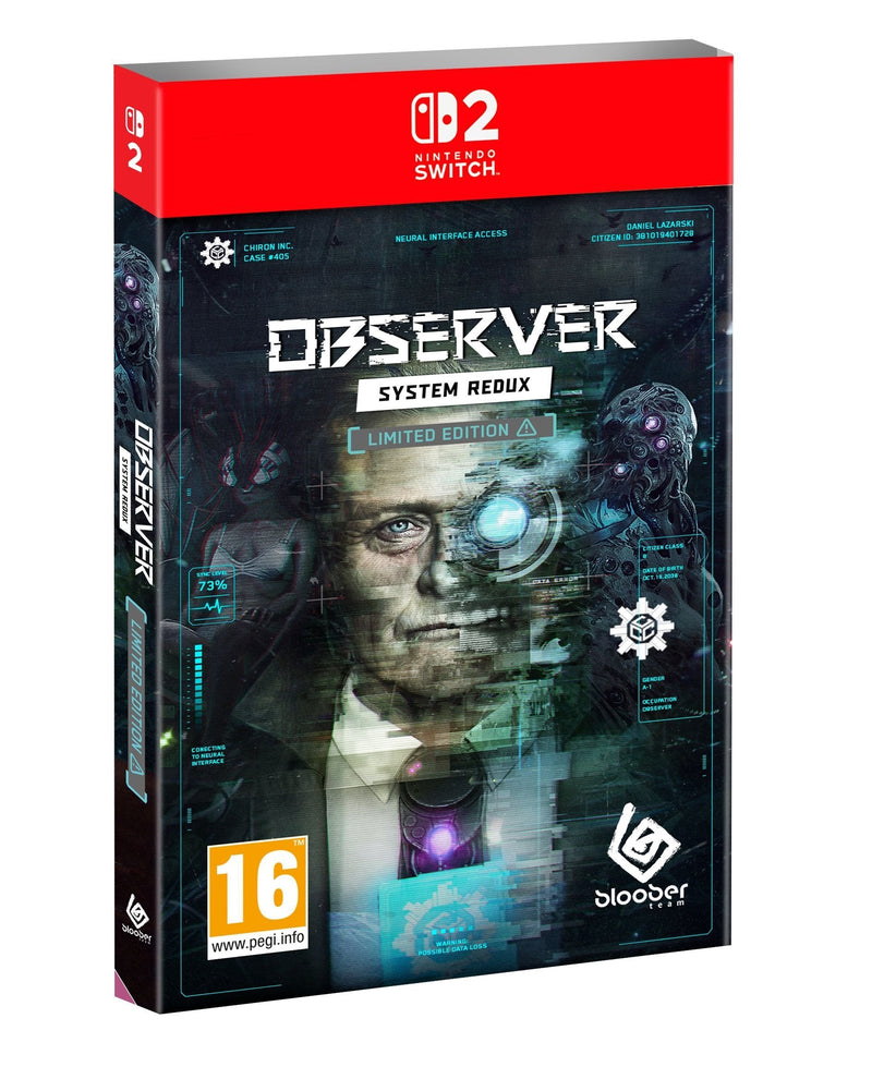 Set Observer System Redux Limited Edition. Switch 2