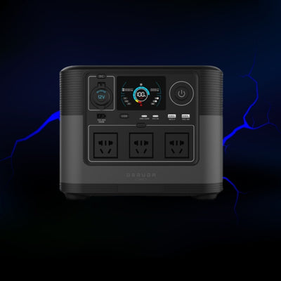 1200W High-capacity LiFePO4 Outdoor Portable Power