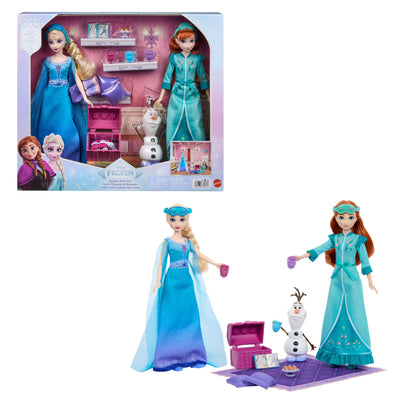 Blister Elsa And Ana Fiesta Pijamas Frozen Disney — image 1