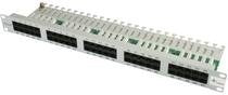 Telegärtner Patch Panel 50-PORT ISDN Cat. 3 1U