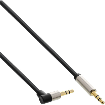Inline Cable Audio Slim 3,5MM Male a Male Stereo Ángulo 1M — image 1