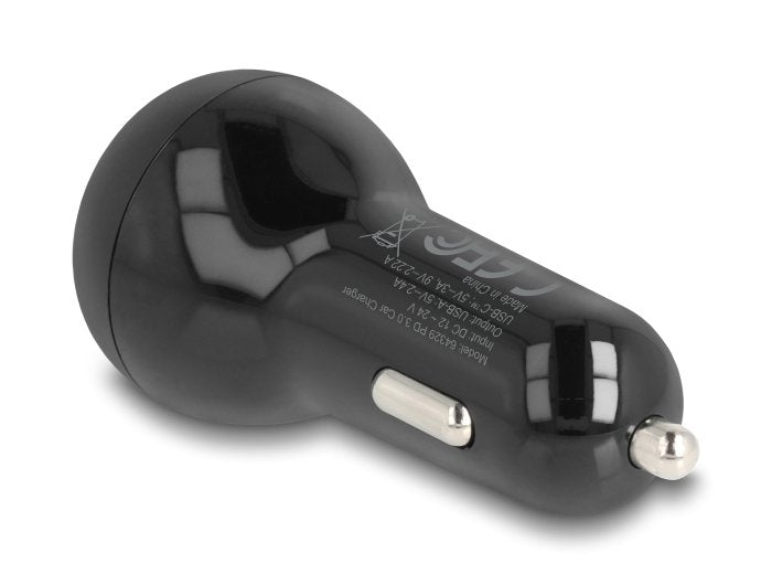 Delock Kfz Adapter Charging USB Type-c™ PD 3.0 And USB Type a With 32W