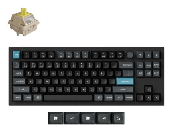 Keychron Keyboard Wrl Q3 Ultra/Black Q3U-M4