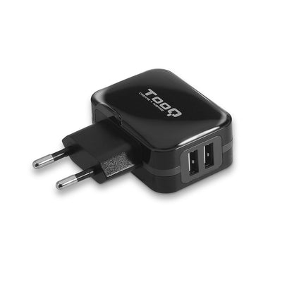 TooQ Wall Charger 2x USB 2.0 - Tecnologia Ai - Black — image 1