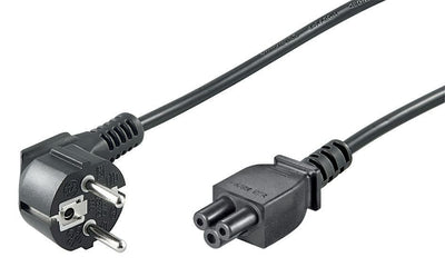 Microconnect PE010805 Cable Transmisión Black 0,5M CEE7/7 C15 Acoplador — image 1