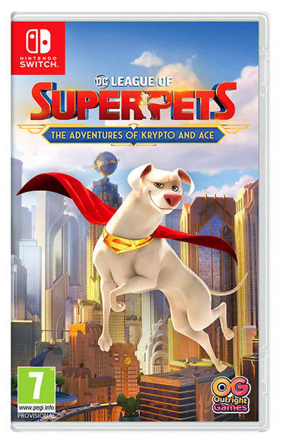 Set DC Liga Supermascotas - Krypto & Ace Switch — image 1