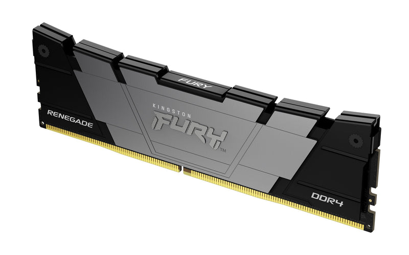 Kingston Memory 8GB 8X1 GB DDR4-3600 Black KF436C16RB2/8, Renegade, Intel Xmp KF436C16RB2/8