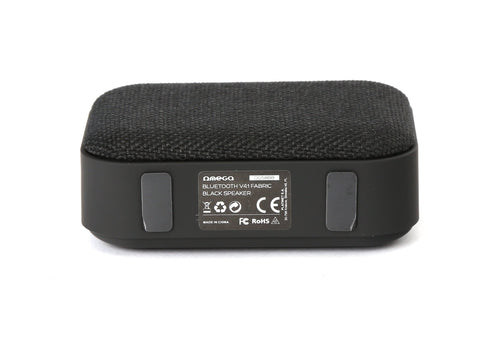 Omega Bluetooth Speaker V4.1 Fm MP3 Fabric Black — image 1