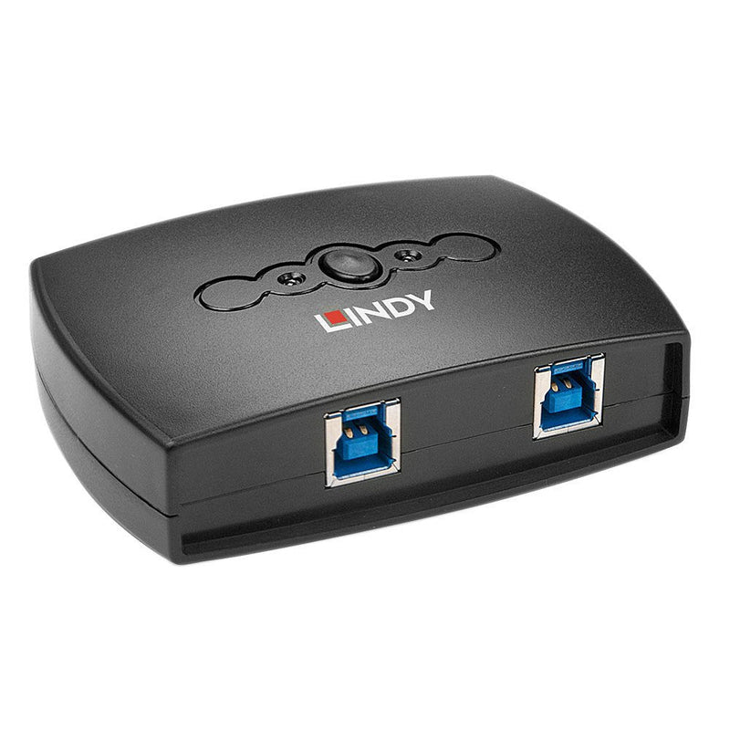Lindy 43141 Switch USB 3.0, 2 Ports
