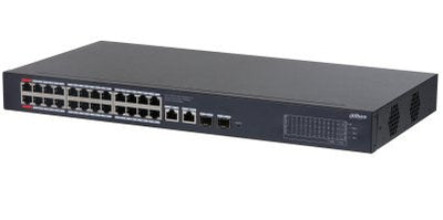 Dahua CS4228-24GT-240 Switch PoE 24 Ports Gigabit + 2 Uplink Gigabit RJ45 + 2SFP Gigabit 240W Manejable Cloud  — image 1