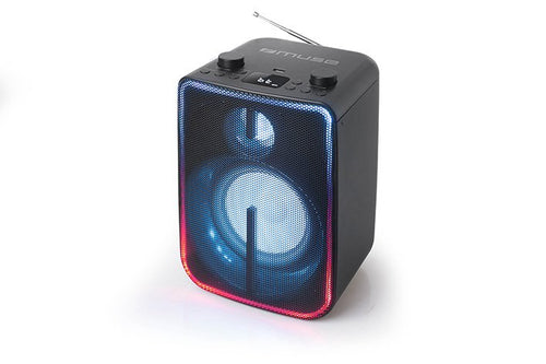 Muse M-1802 Dj Black Bluetooth Speaker Fiestas With Battery — image 1