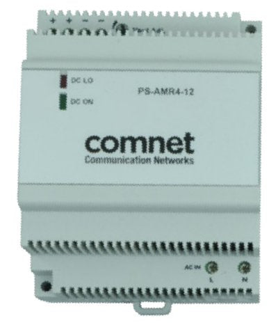 Comnet PS-AMR4-12 12VDC 54WATT (4.5A) Din Rail High Temp Power Supply (-40°C To + 71°C With -40°C Start-up) — image 1