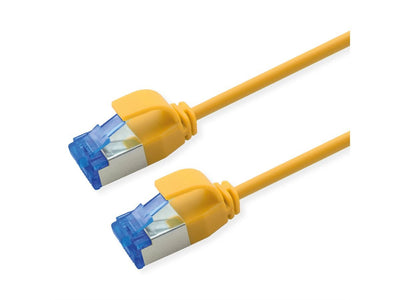 Roline Network Cable CAT.6A (class Ea) S FTP (pimf), Lsoh, PoE, Yellow 5M — image 1
