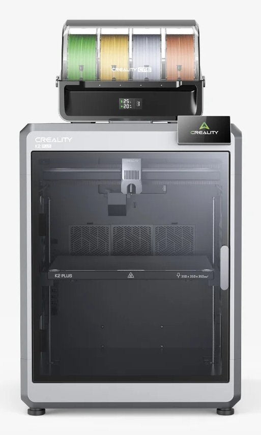 Creality K2 Plus Combo Large Size Multifilamento Up To 4 Cfs (16 Colours - High Speed 600MM/S, Size Printing 3