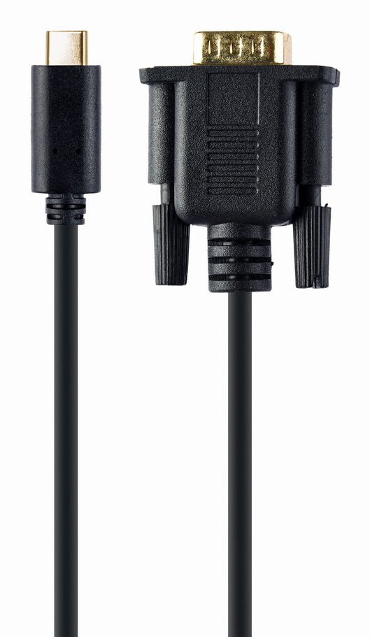 Gembird USB Cable -c a VGA 2M, Black A-CM-VGAM-01