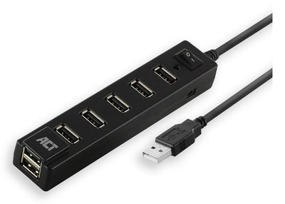 USB Hub 7 Port, On Off Switch — image 1