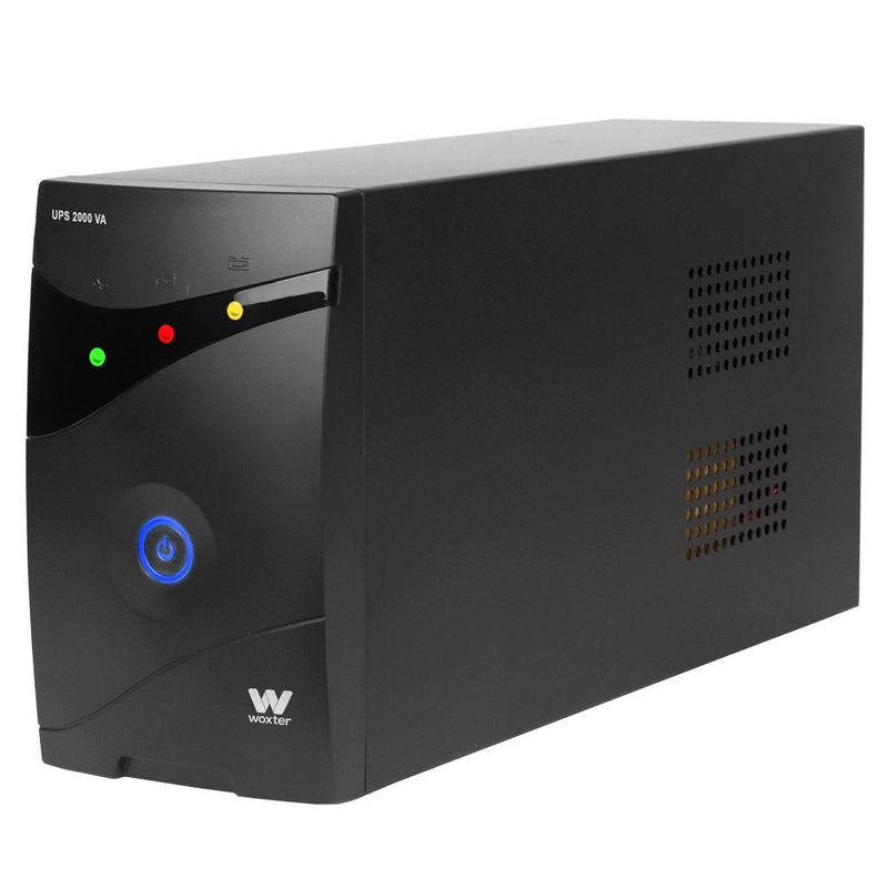 Woxter UPS Line Interactive UPS 2000VA 2000VA-1200W 2 Salidas Formato Tower