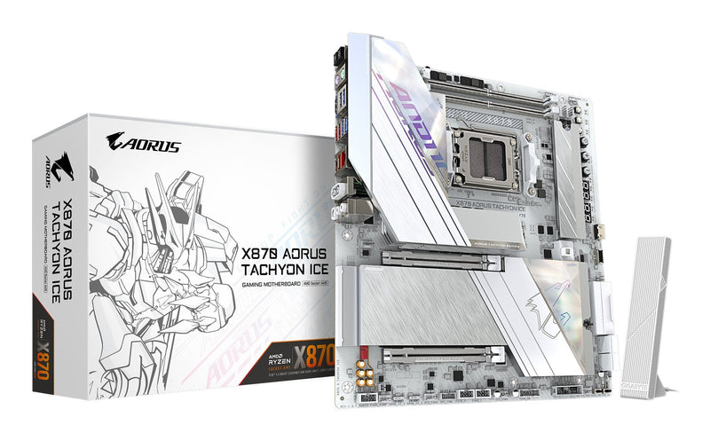 Gigabyte X870 a Tachyon Ice AM5 ATX MB
