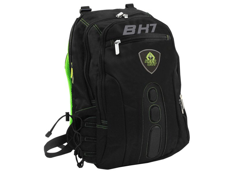 Keep Out Backpack Gaming BK7 Black And Green 15,6\1