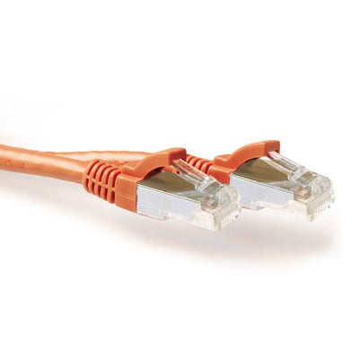 Orange 7 Meter Lszh SFTP CAT.6A Patch Cable Snagless With RJ45 Connectors — image 1