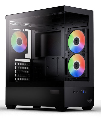 Aerocool Box ATX P500D Digi ARGB Glass Tempered White — image 1