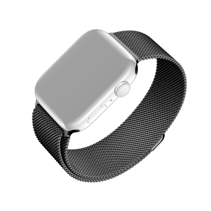 Fixed Mesh Strap For Apple Watch 38 40 41MM, Black