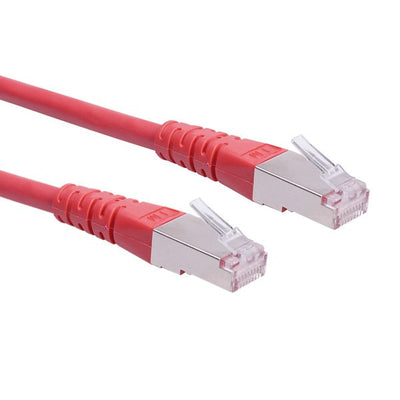 Roline Network Cable KAT.6 Class And S FTP Pimf Red 0,3M — image 1