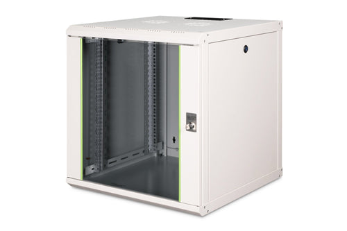 Digitus Cabinet Wall Rm 643X600X560MM 12U, Door Glass Paneles Laterales Desmontables — image 1