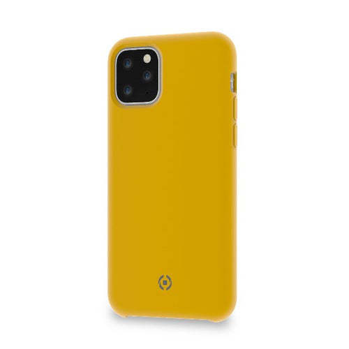 Celly Leaf Case For Iphone 11 Pro 14,7CM (5.8) Yellow — image 1