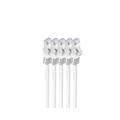 Shiverpeaks RJ45 Network Cable S FTP, CAT.7 VE5, 5M White — image 1