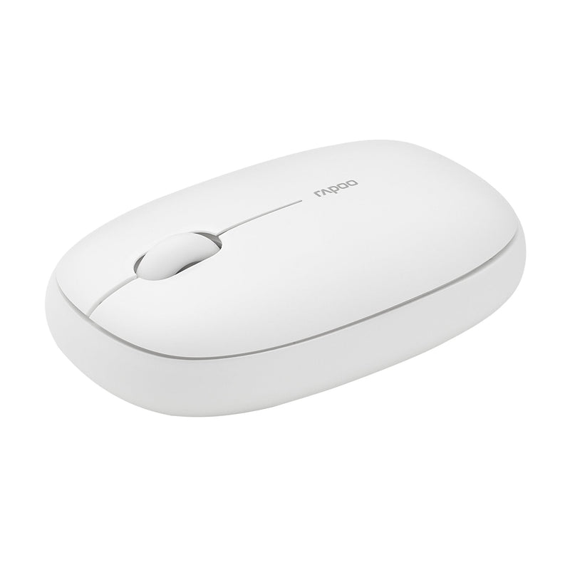 Rapoo M660 Silent Mouse Ambidextro RF Wireless + Bluetooth Óptico 1300 DPI