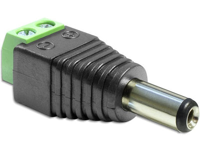 Delock Adapter DC 5,5 X 2,5MM Male Terminals 2 Conta — image 1