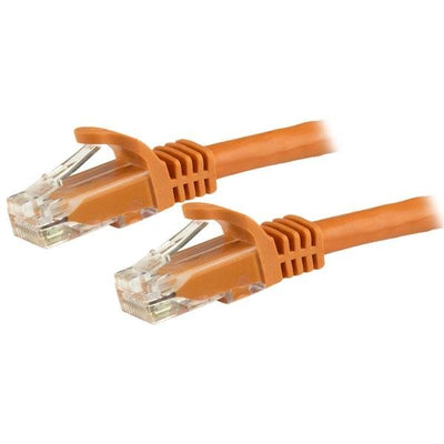 StarTech.com Network Cable Ethernet CAT.6 Without Enganche 5M Orange Cable Patch Snagless RJ45 UTP Cable Inter — image 1