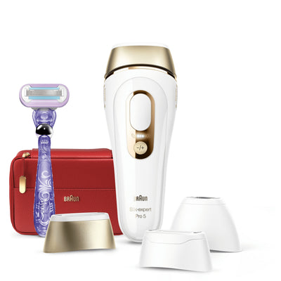 Braun Epilator Silk-expert Pro Silk·expert Pro 5 PL5267 Light Pulsada Intensa (ipl) Oro, White — image 1