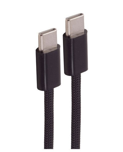 Shiverpeaks USB-C Cable Charging 2.0, 60W, Black Textil, 3M