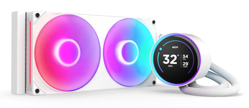 Nzxt Kraken Elite 280 RGB 280MM, Refrigeración Water White RL-KR28E-W2