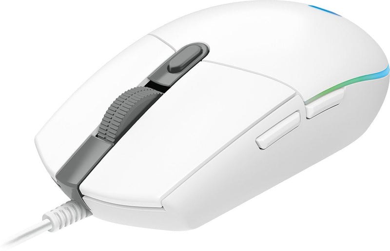 Logitech Mouse Gaming G102 Lightsync Up To 8000 DPI White