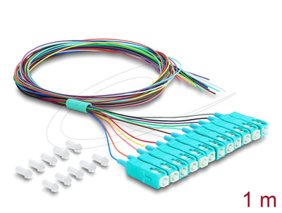 Delock Lwl Cable 12X Sc-upc Simpl St 12X Off. Extremo Cable 1M — image 1
