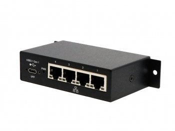 Exsys EX-1330M Hub Interfaz USB 3.2 Gen 1 (3.1 Gen 1) Type-b 1000 Mbit/S Black