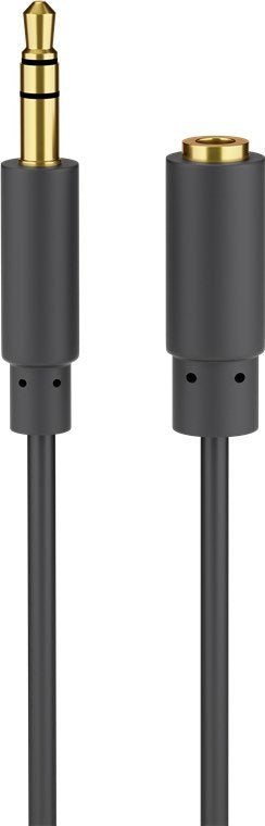 Goobay 97122 Cable Audio 5M 3,5MM Black — image 1