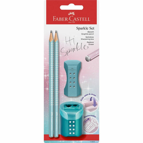Faber-castell Set Of Escritura Sparkle Bk + Acc. Ocean — image 1