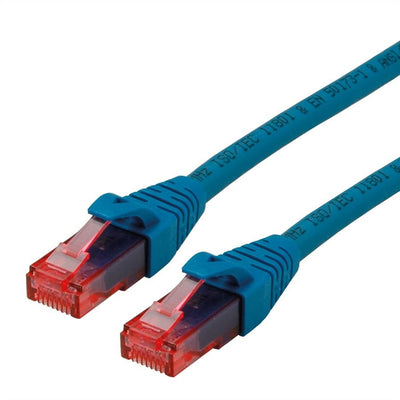 Roline Network Cable CAT.6 UTP, Component Level, Lsoh, Blue 0,5M — image 1