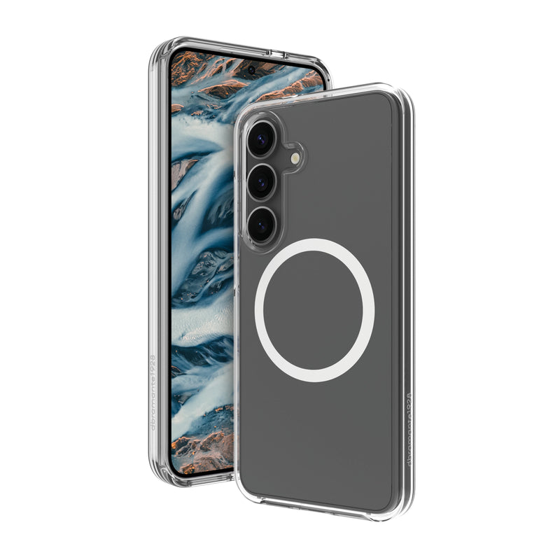 DBRAMANTE1928 Iceland Pro QI2 Case For Galaxy S25 15,8CM (6.2) Transparent