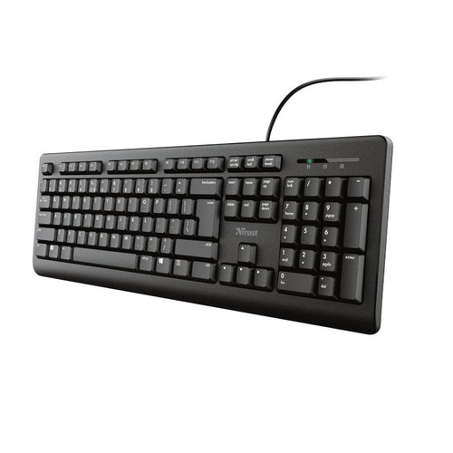 Trust Keyboard Spanish TK-150 USB QWERTY Black — image 1